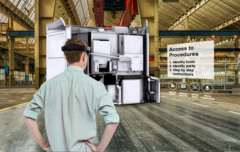 Hololens In Metro Rail