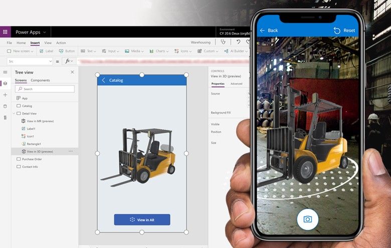 Powerapps With MR